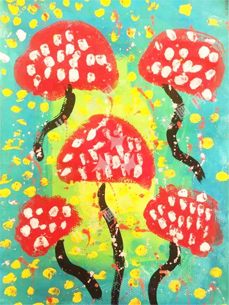 奇幻的蘑菇森林