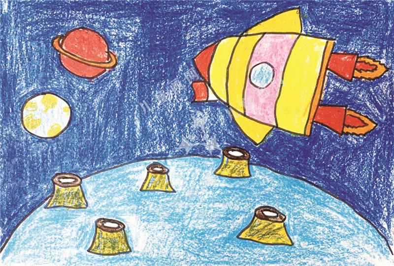 飞上太空