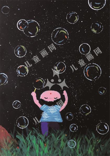 吹泡泡
