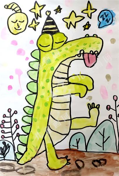 梦游中的小鳄鱼  