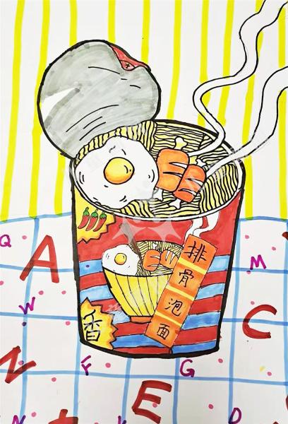 鲜美的排骨泡面