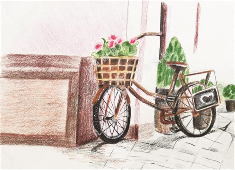 小时候的单车