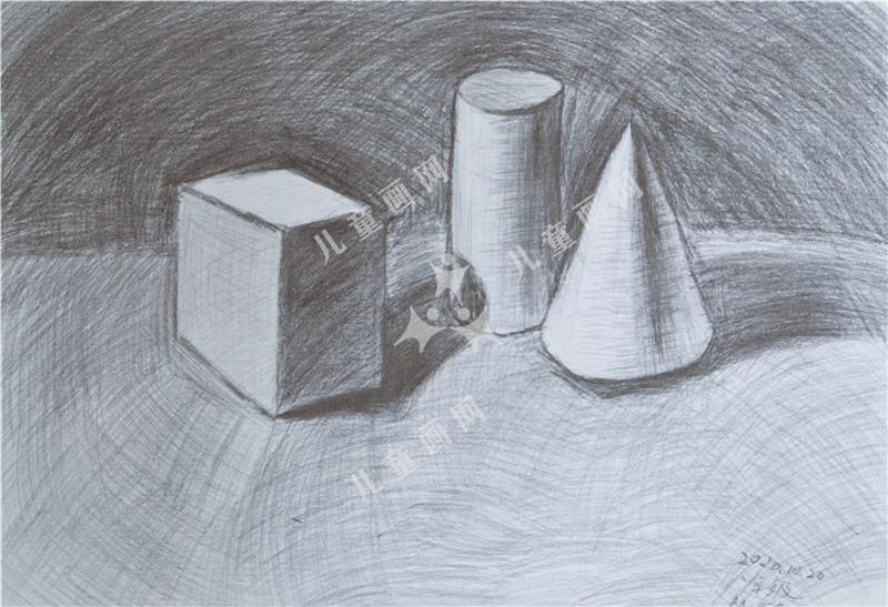 组合几何形体临摹