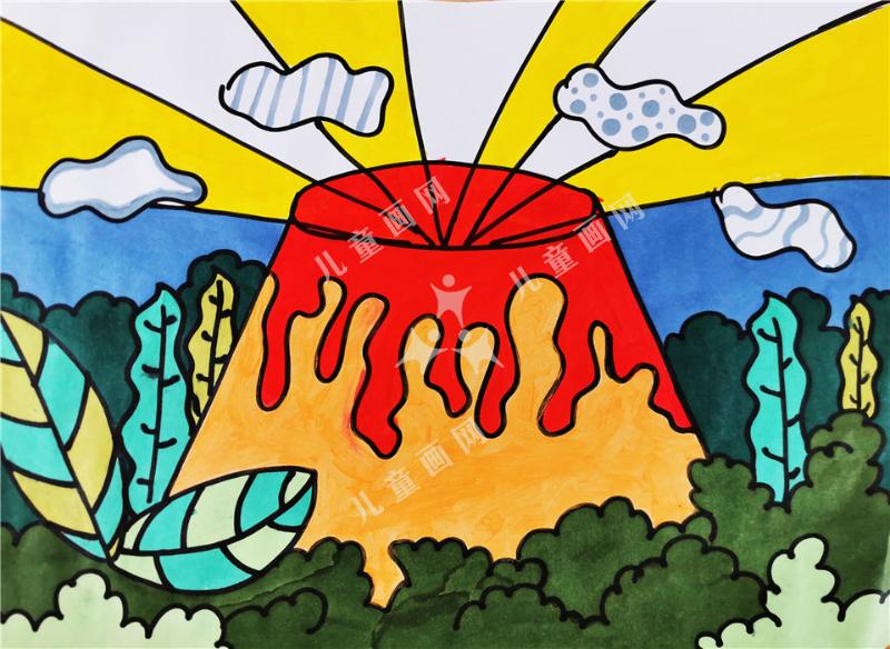 火山爆发